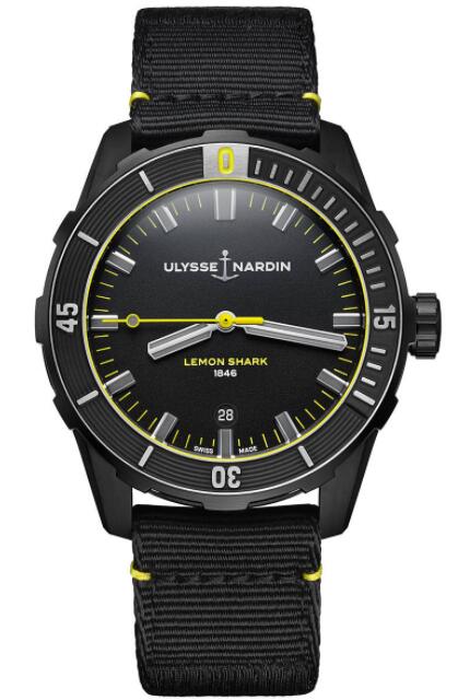Replica Ulysse Nardin Diver Lemon Shark 42mm 8163-175LE/92-LEMONSHARK watch